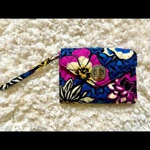 Vera Bradley Wristlet- Never used.
